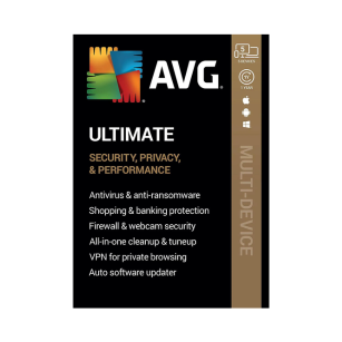 AVG Ultimate Security Suite with VPN Cleaner for Five Devices