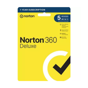 Norton 360 Deluxe Antivirus with VPN, Password Manager and 50GB Cloud Storage