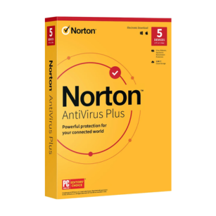 Norton AntiVirus Plus – Comprehensive Virus Protection for Laptop, Smartphone, or Tablet