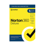Norton 360 Deluxe Antivirus – 5 Devices, 1-Year Subscription with Auto-Renewal