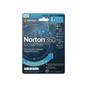 Norton 360 Gamer Antivirus for 1 User 1 Device 1 Year Subscription